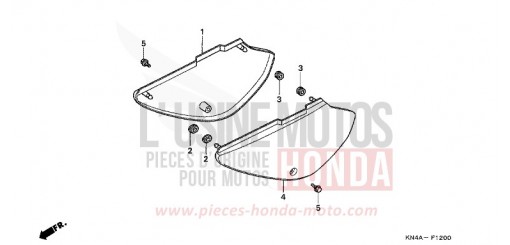 COUVERCLE LATERAL XR100R2 de 2002